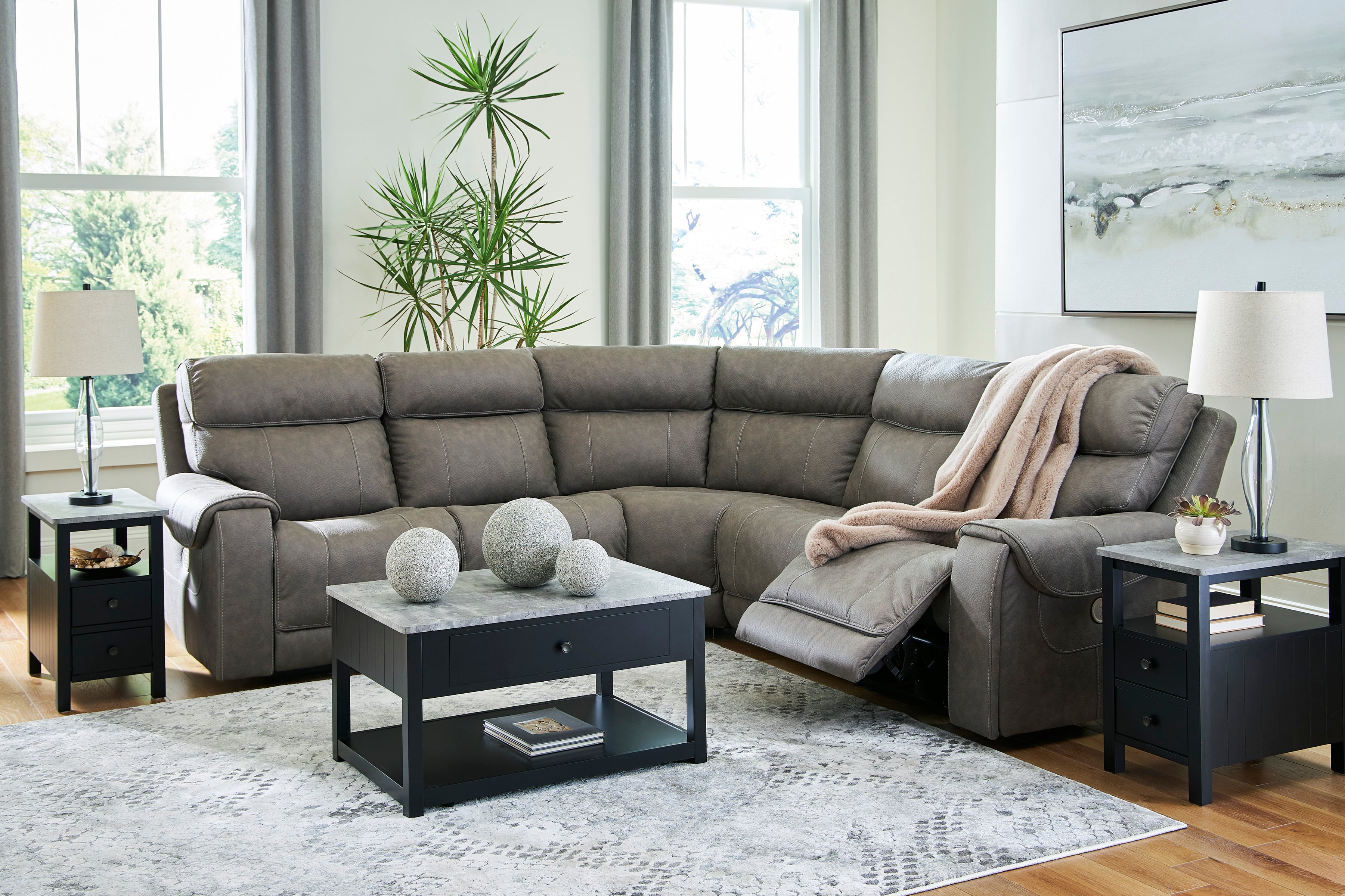 Signature Design by Ashley Starbot 23501S4 5Piece Power Reclining