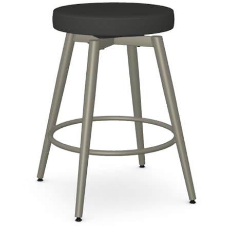 Upholstered Counter Height Swivel Stool