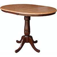Transitional Round Extension Table
