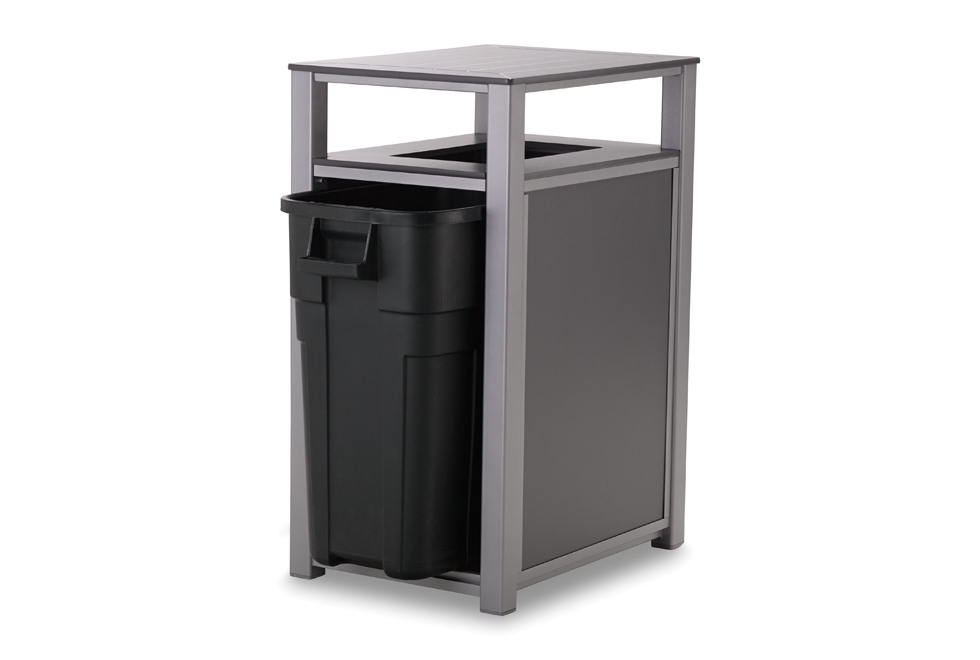 Telescope Trash/Towel Receptacle Trash/Towel Receptacle w/30 Gal. Bin
