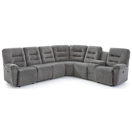 5-Seat Power Reclining Sectional Sofa