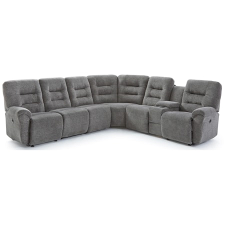 5-Seat Power Reclining Sectional Sofa