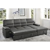 Homelegance Michigan 2-Piece Sectional with Pull-out Bed