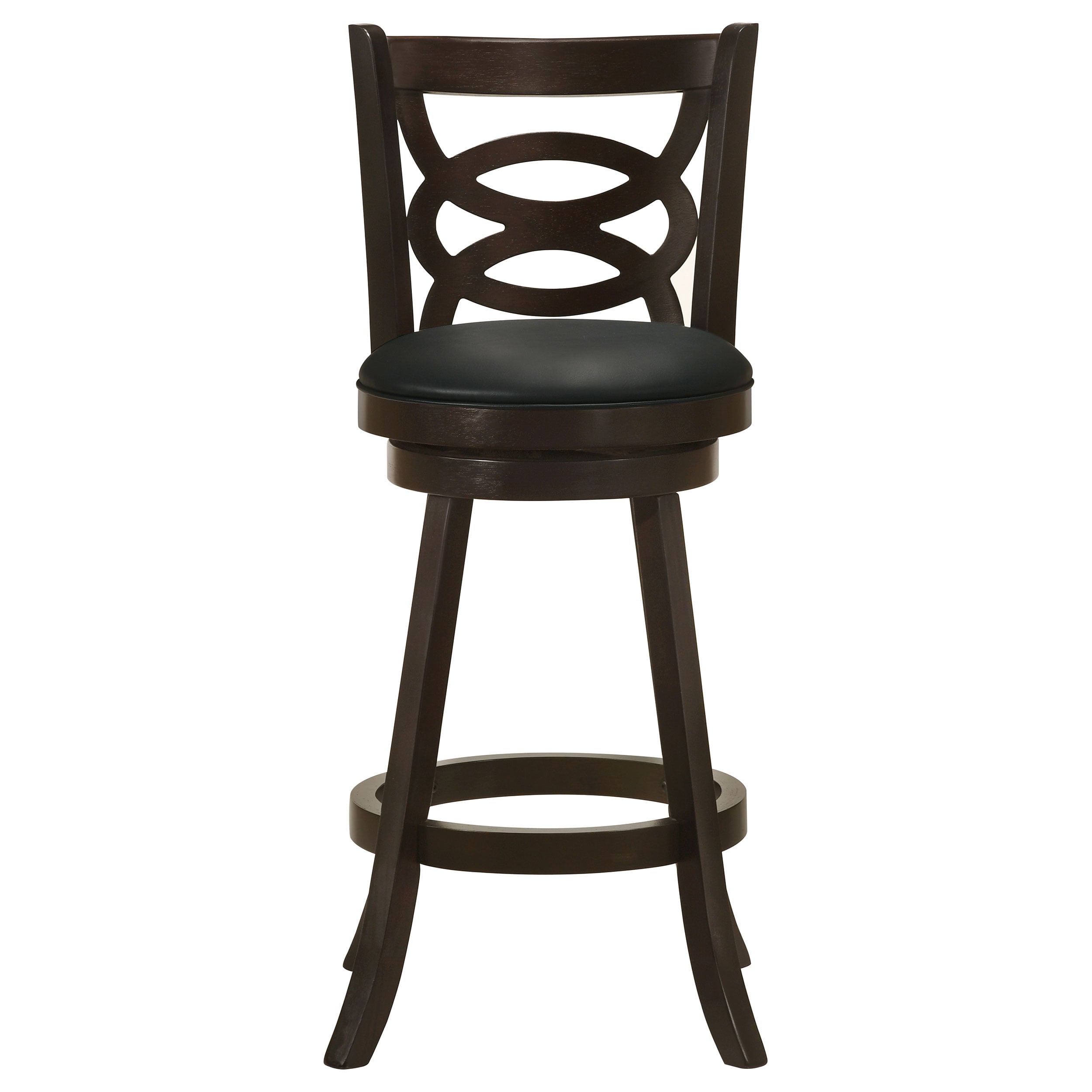 Calecita Wood Swivel Bar Stool