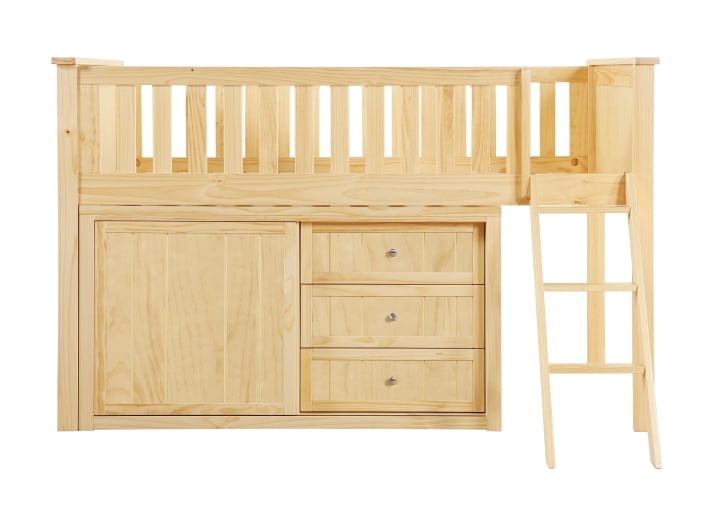 Homelegance Bartly Twin Low Loft Bunk