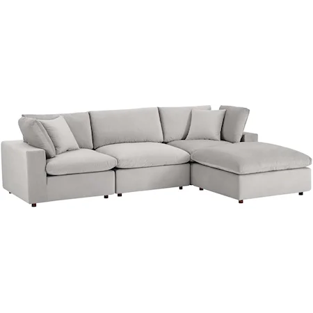 4-Piece Sectional Sofa