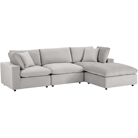 4-Piece Sectional Sofa