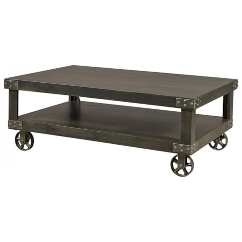 Cocktail Table with Shelf
