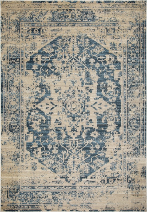 3'3" x 4'11" Ivory Rectangle Rug