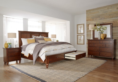 Transitional 5-Piece Queen Bedroom Set