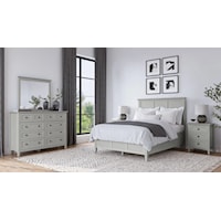 Transitional Queen Bedroom Set with Dresser
