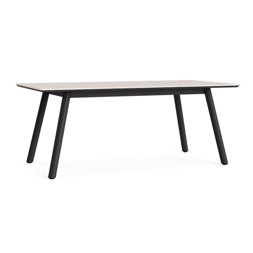 72" Aluminum Dining Table w/Dekton Top