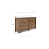 Ashley Furniture Signature Design Cabalynn Dresser