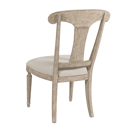 Maeve Wood Back Side Chair - Breve