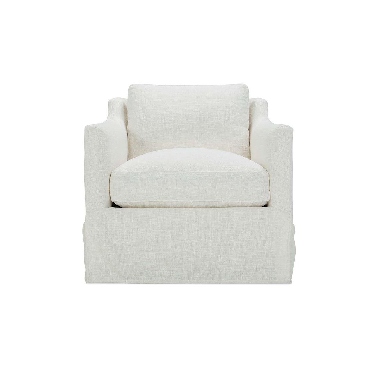 Robin Bruce Madeline Slipcover Swivel Chair