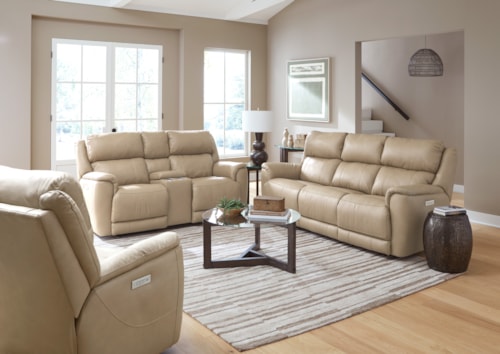 3 Piece Power Recliner Living Room Set