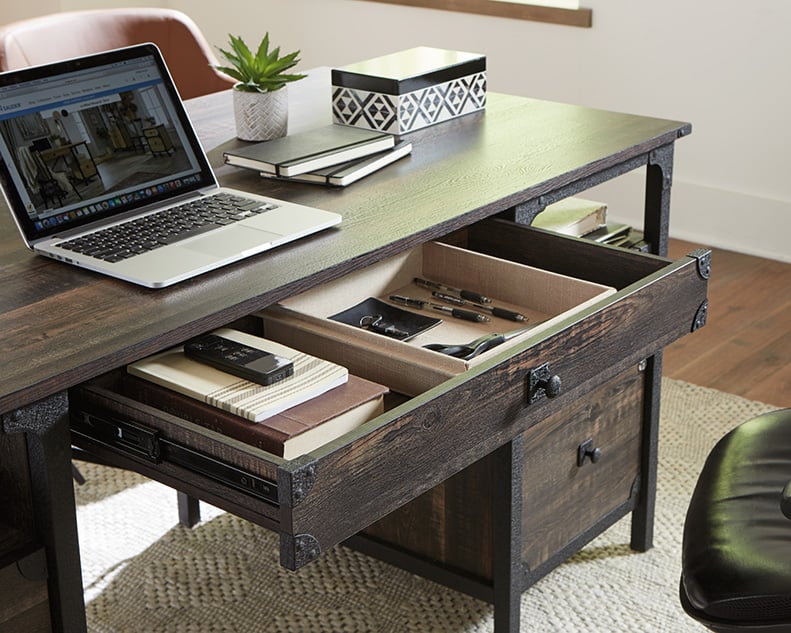 Steel River Double Pedestal Desk