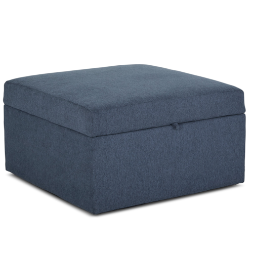 Flex Ottoman with Storage - Denim