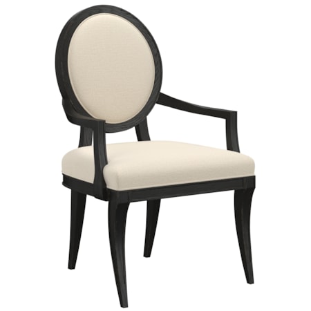 Oval Arm Chair