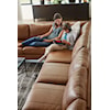 Bravo Furniture Trafton Leather 6-Seat Sectional Sofa w/ Chaise