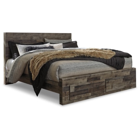 King Panel Bed