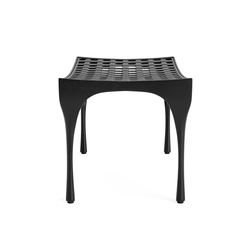 Classic Cast Aluminum Chair Ottoman