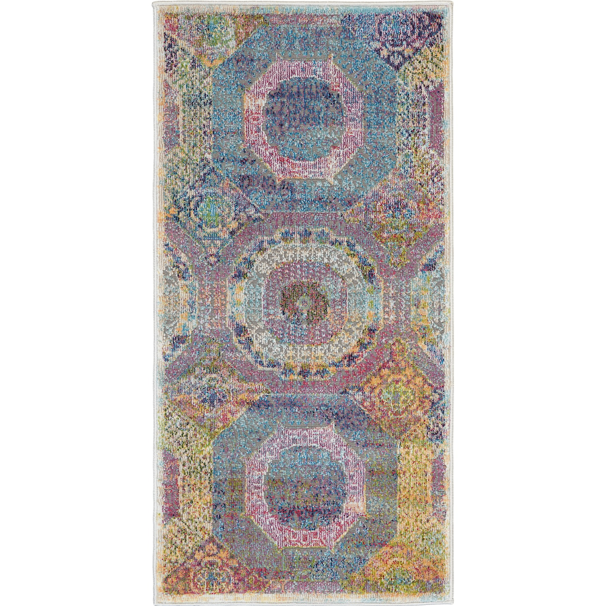 Nourison Ankara Global 2' x 4'  Rug