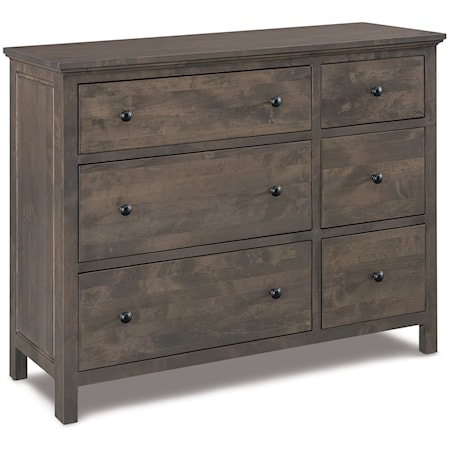 Generations 6-Drawer Combo Dresser