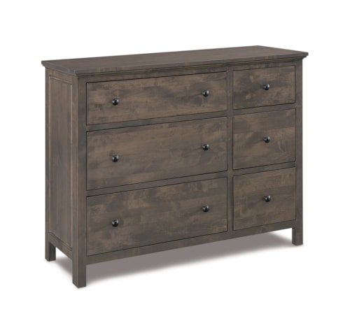 Generations 6-Drawer Combo Dresser