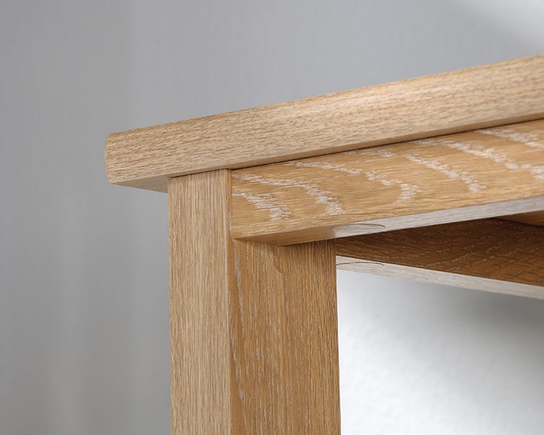 3-Shelf Double Door Bookcase