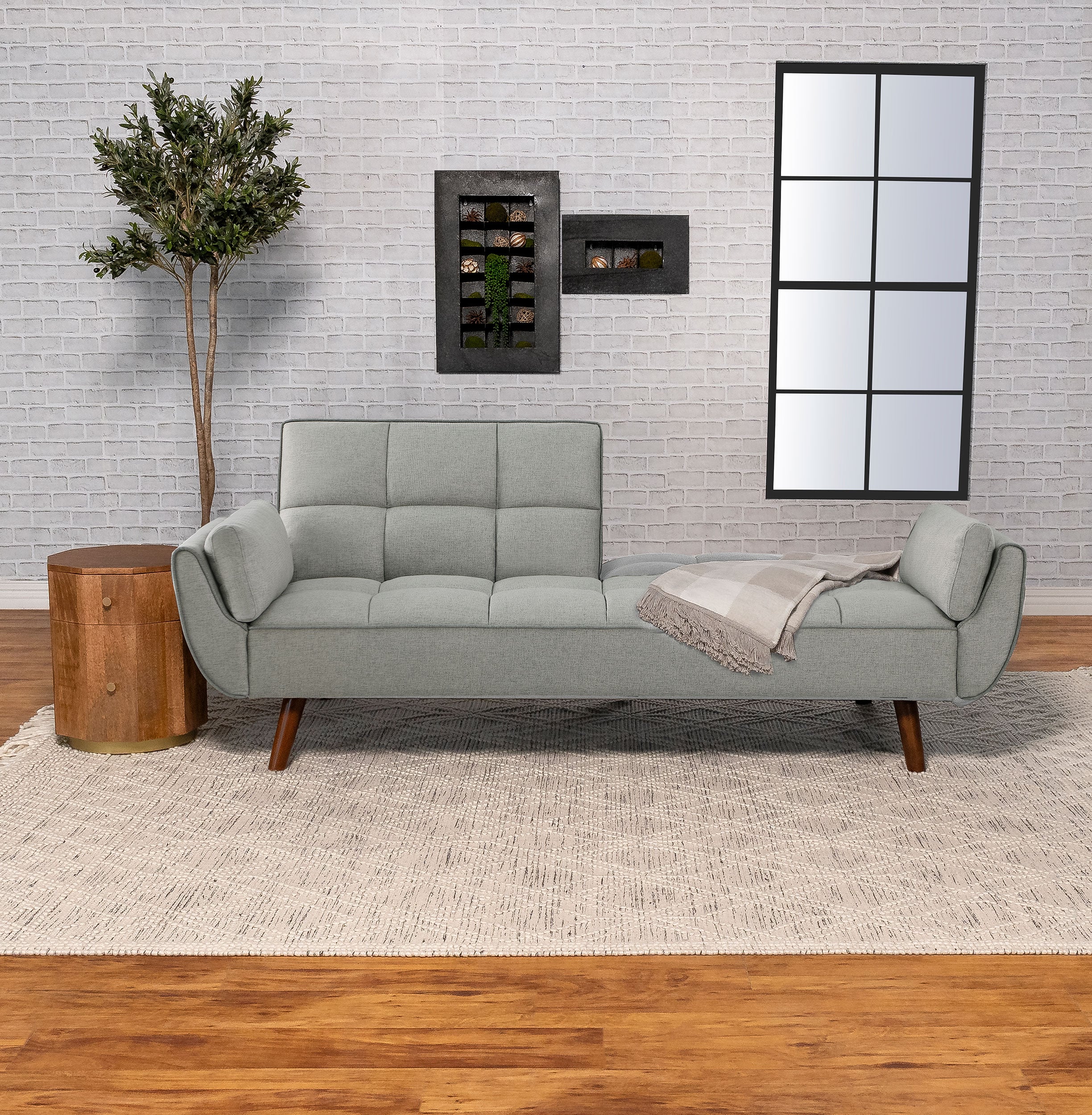 Caufield Tufted Convertible Sofa Bed