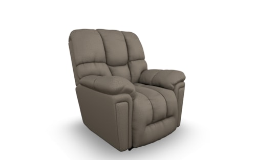 Casual Swivel Glider Recliner with Full-Coverage Chaise Legrest