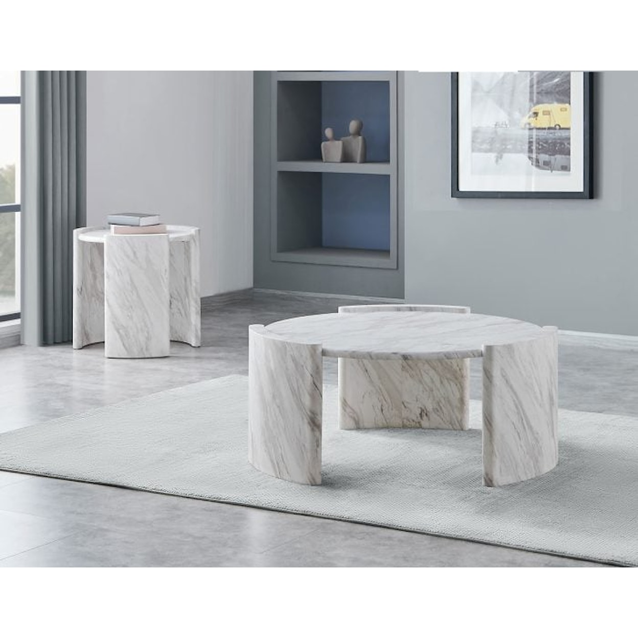 Steve Silver Merino End Table