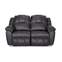 Casual Power Rocking/Reclining Loveseat