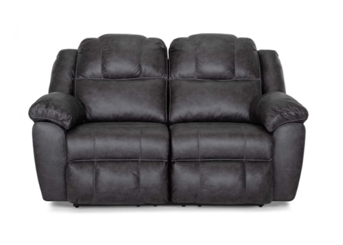 Casual Rocking Reclining Loveseat