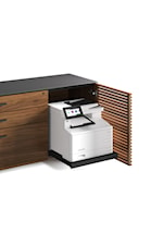 BDI Corridor Contemporary Multifunction Cabinet with Pull-Out Printer Tray
