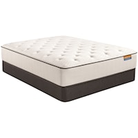 California King 13.5" Firm Mattress and 9" Foundation