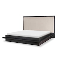 Contemporary King Upholstered Bed