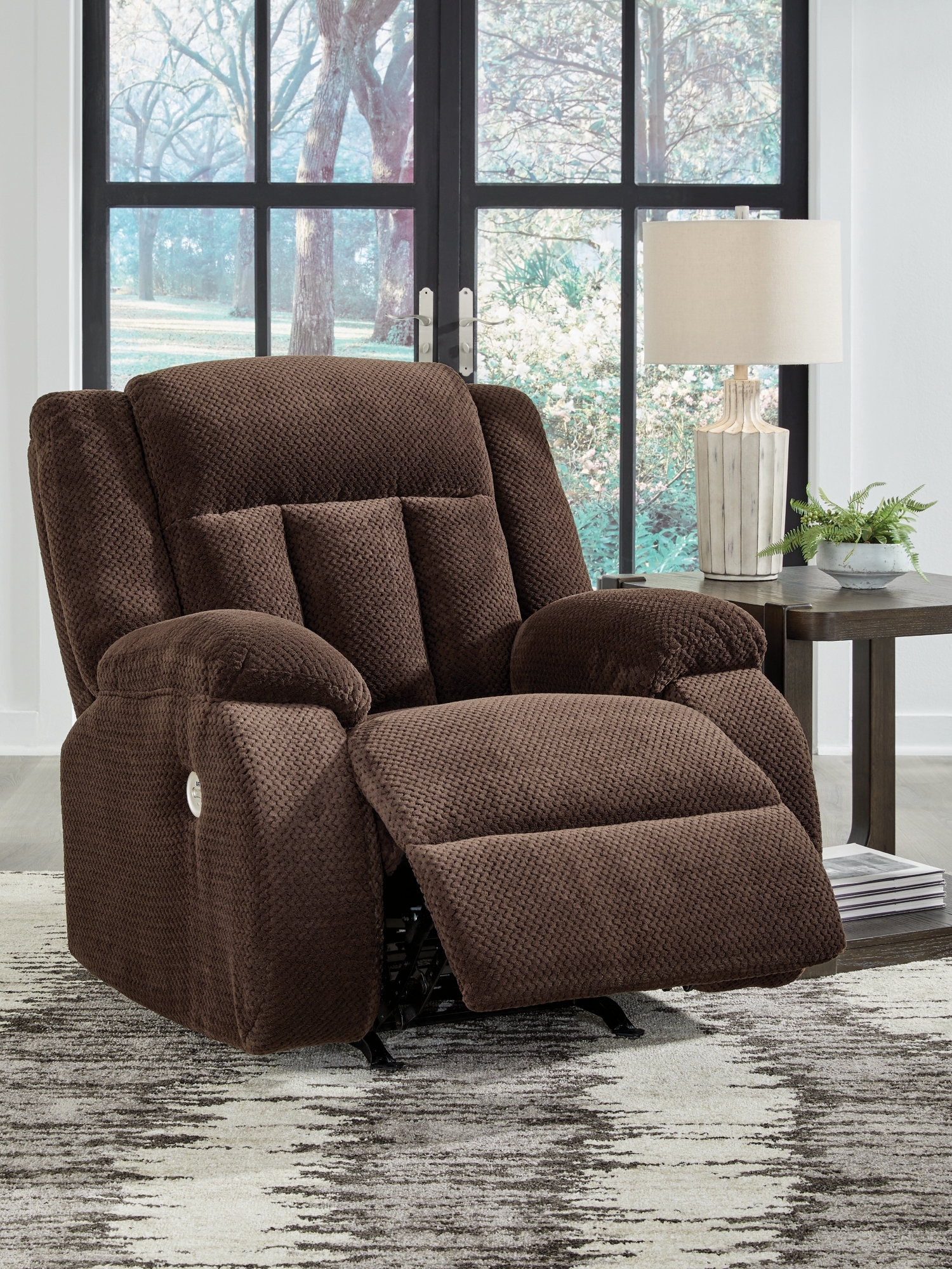 Signature Design by Ashley Greely Bend Power Rocker Recliner