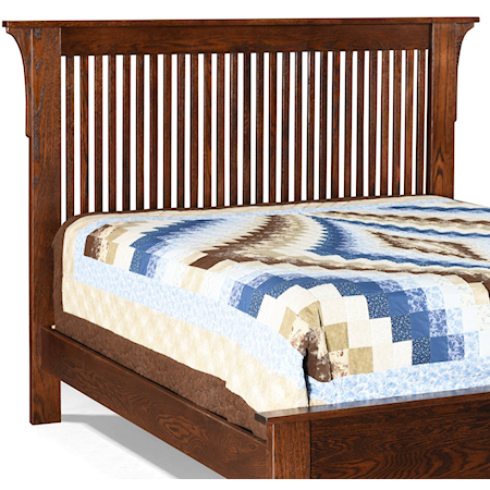 Queen Spindle Headboard