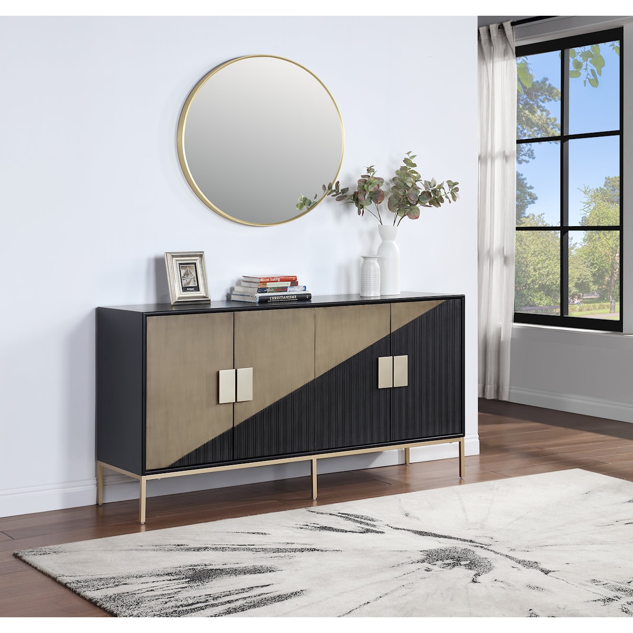 Coast2Coast Home Miscellaneous Four Door Credenza