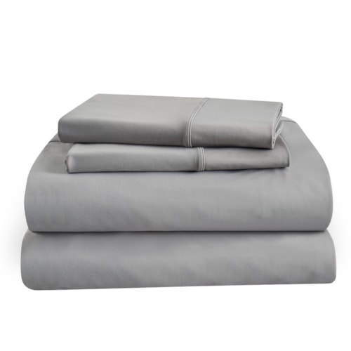 Queen Tempur-Pedic Properformance Sheet Set- Graphite Linens