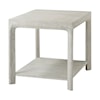 Theodore Alexander Breeze Side Table with Shelving