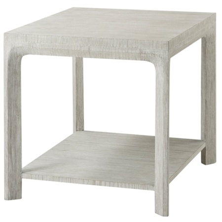 Side Table with Shelving