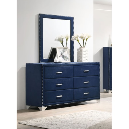 6-drawer Dresser w/ Mirror