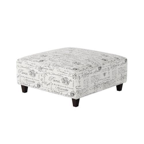 Square Cocktail Ottoman