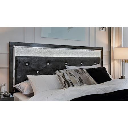 King/Cal King Uph Panel Headboard