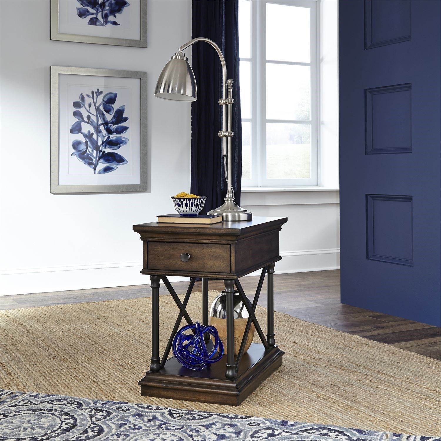 Liberty Furniture Tribeca Drawer Chair Side Table