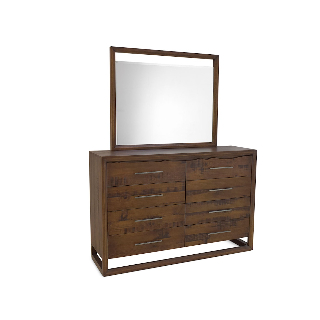 Steve Silver Lofton Dresser and Mirror Set