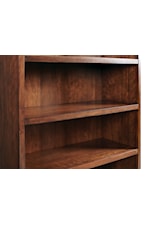 Riverside Furniture Clinton Hill Traditional Drawer Bookcase with 3 Shelves